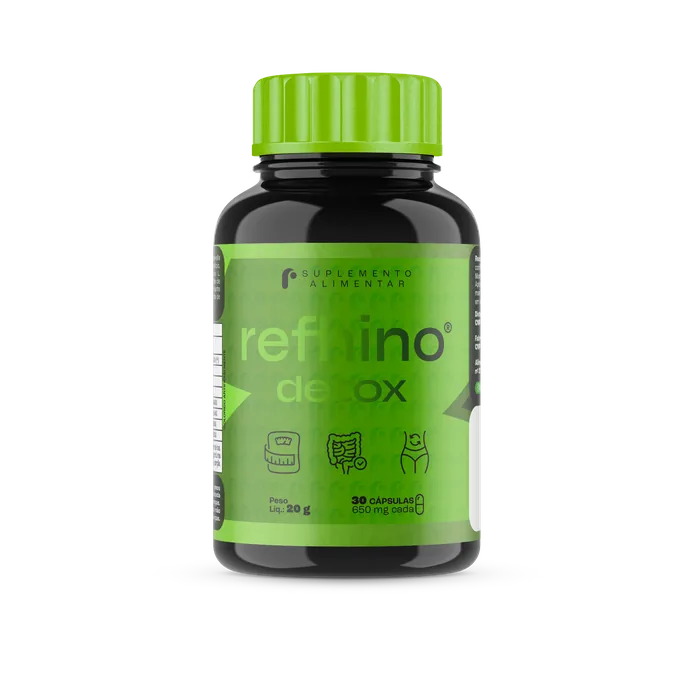 Refhino Detox — suplemento de apoio à digestão e redução de inchaço
