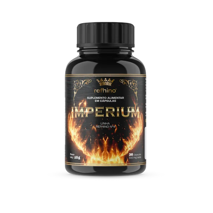 Refhino Imperium — suplemento alimentar premium em cápsulas da linha Refhino