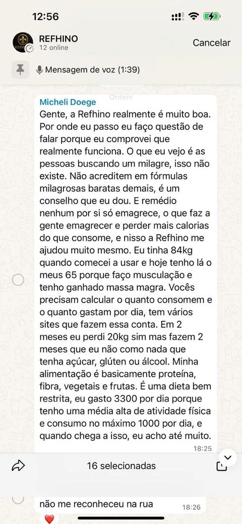 Depoimento Micheli